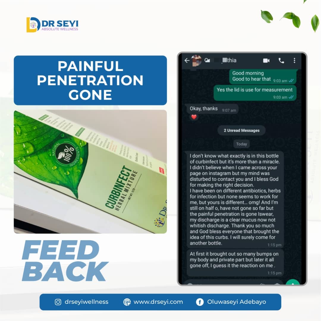 Customer feedback - painful penetration resolved