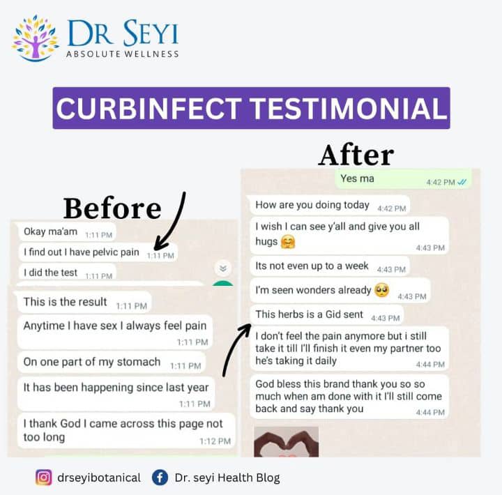 Customer feedback - pelvic pain gone